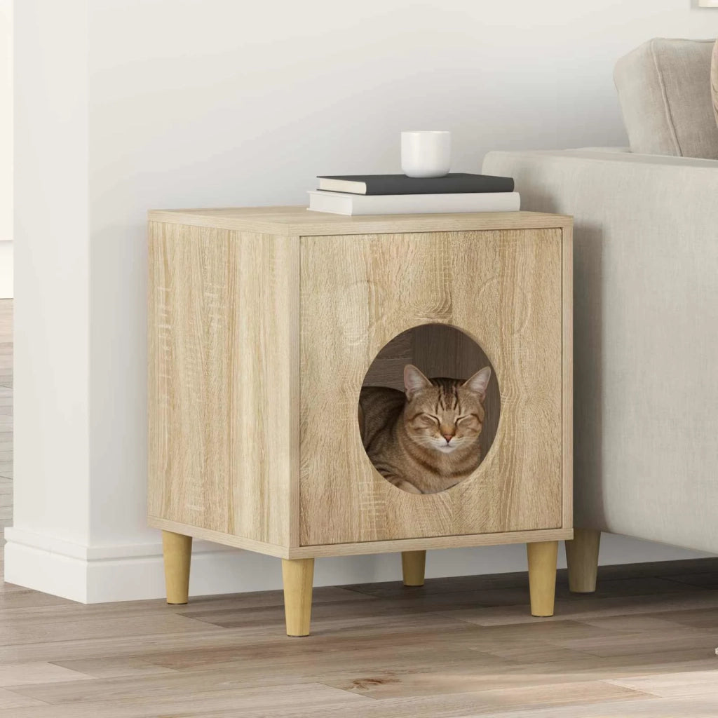 Casa per Gatti Sonoma 42,5 x 40 x 53 cm Legno multistrato CFW8220686