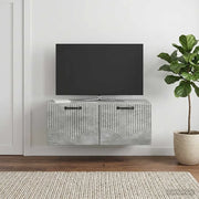Mobile Porta TV da Muro Grigio Cemento 78,5 x 41 x 30 cm 899028