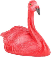 Decorazioni di fiammingo realistico per il giardino - Statue di fiammingo galleggianti in rosso - 3 pezzi