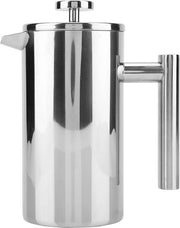 French Press con filtro doppio muro acciaio inossidabile 800ml