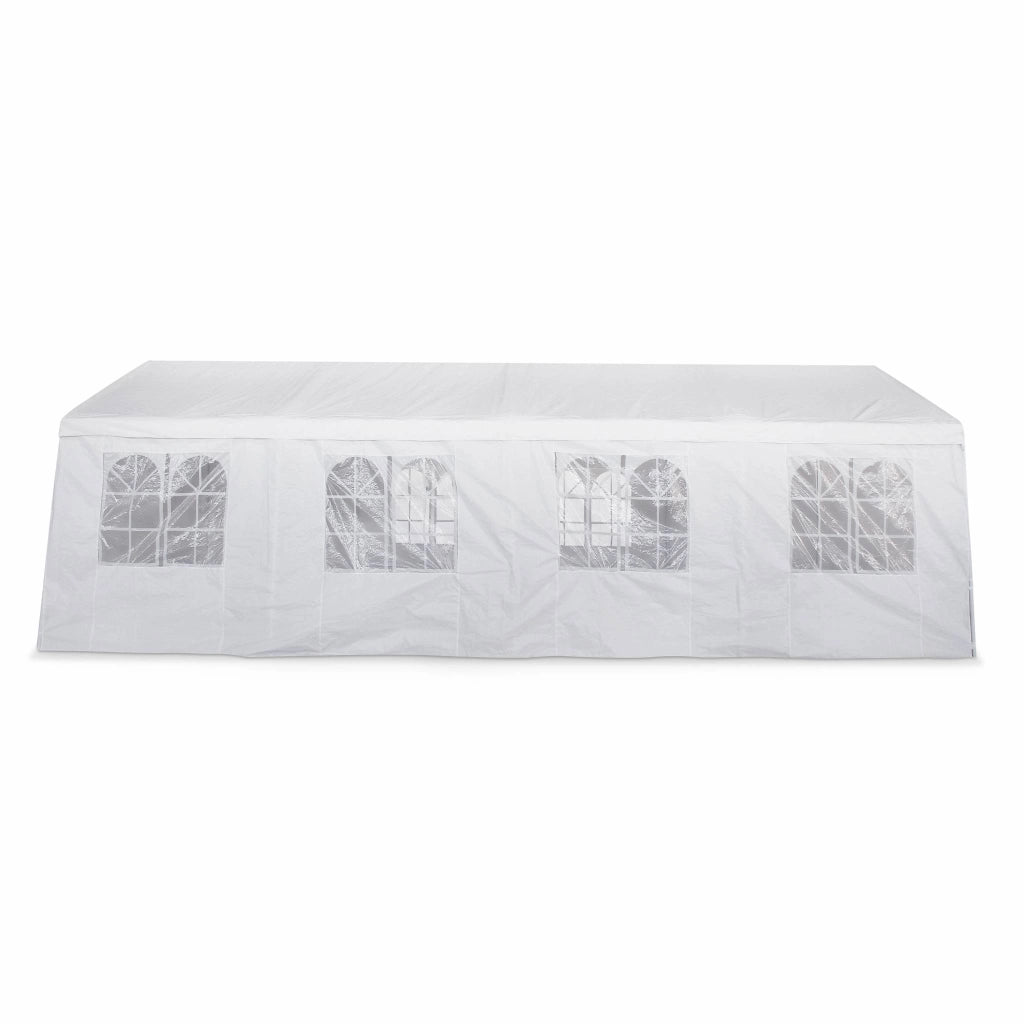 Tendone per festei, 4x8m, bianco, bianco