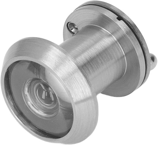 Visore di Sicurezza per Porte - Lente a Grande Angolo - Adatto per Porte 15-25 mm - Diametro del Foro 14-20 mm - Installazione Facile - Protezione contro Ingressi Non Autorizzati