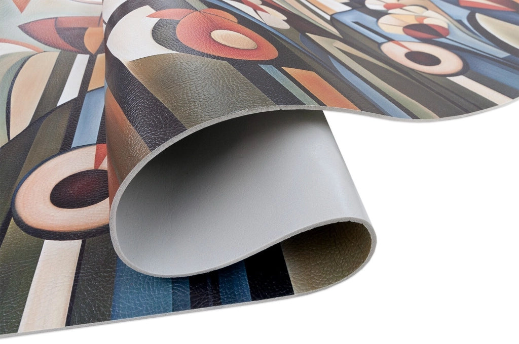 Tappeto Cucina Gomma Pvc 51x210 cm Antimacchia Passatoia Antiscivolo Antisfilo Lavabile Dis_E