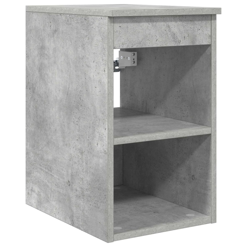 Set di Armadi da Bagno 3 pz Grigio Cemento 49,5 x 41 x 63 cm 3405822