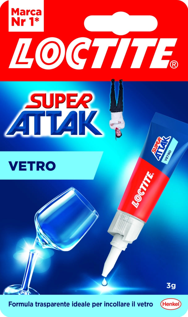 Henkel COLLA SUPER ATTAK VETRO  gr. 3