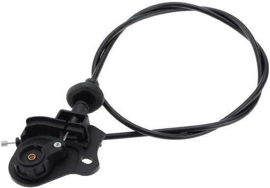 Capotermo cavo - Nero - Compatibile con Land Rover Discovery 3 - Sostituisci numero di serie OEM FSE500031 - Installazione facile - Meccanismo di sblocco efficiente - Cavo di sblocco