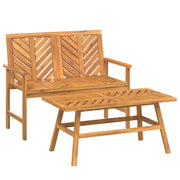 Set di mobili da giardino 2 pezzi in legno massello di acacia 02_0011868