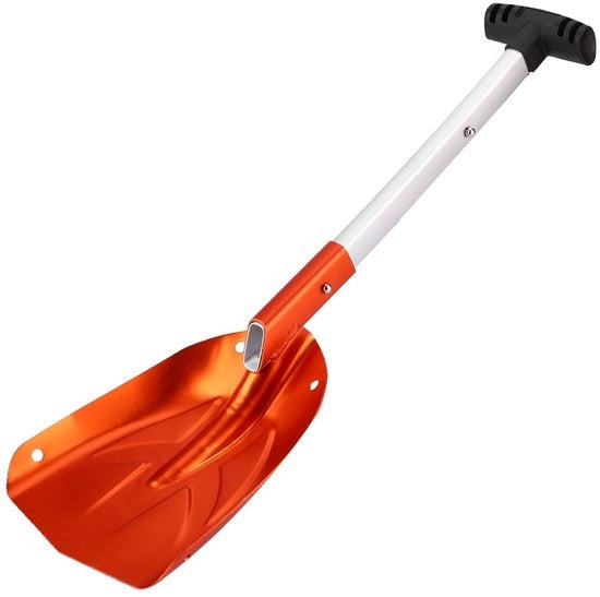 Kit di Trasporto Telescopico per Neve e Ghiaccio in Alluminio con Legering Riscaldabile per Attività Outdoor