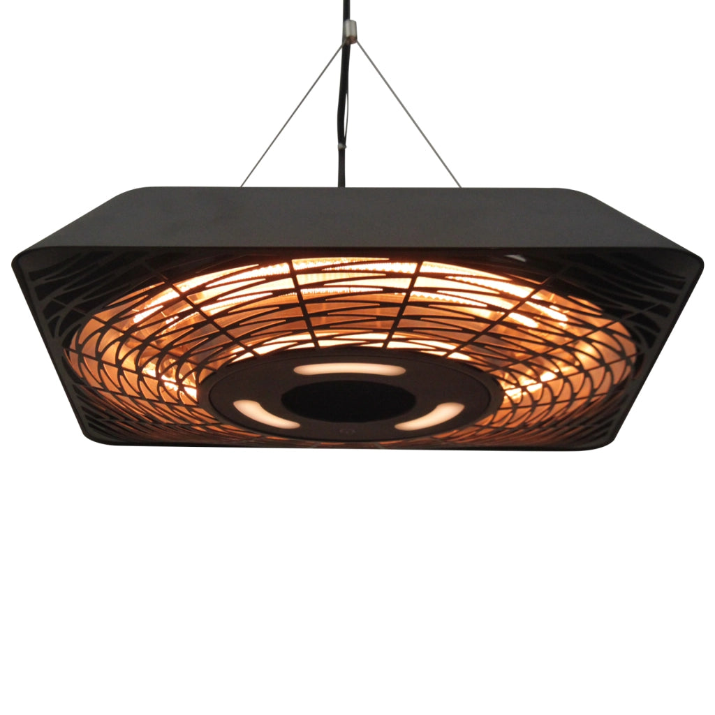 Riscaldatore a Infrarossi 2000W ¨C Minimal ¨C Nero