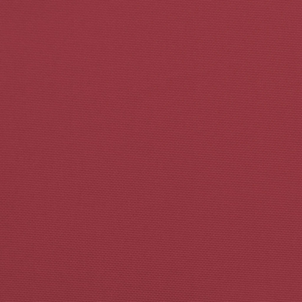 Cuscino per pallet Rosso Vino 180 x 40 x 8 cm Tessuto Oxford 42001674
