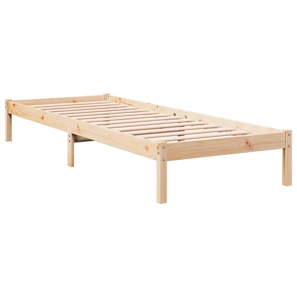 Letto Extra Lungo senza Materasso-Struttura Letto 90x220 cm in Legno di Pino 329860