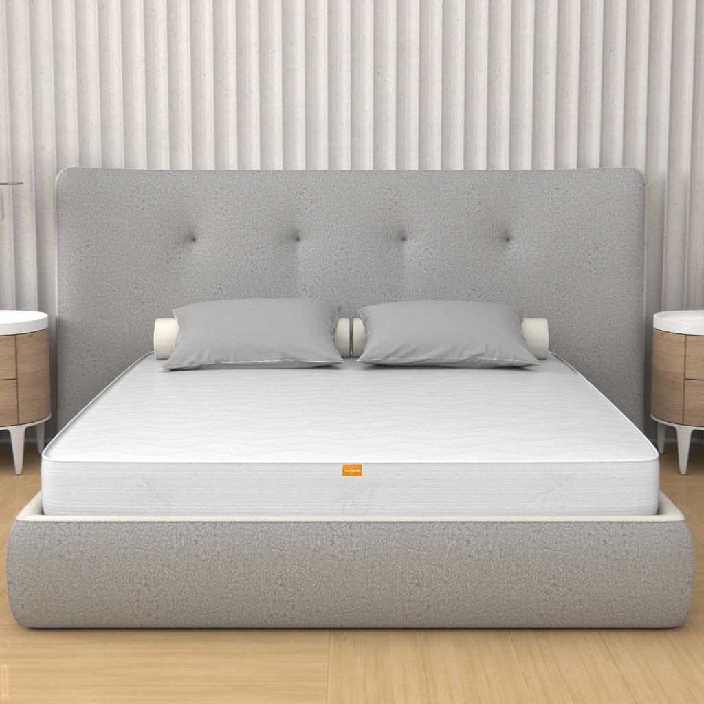 Materasso 135x190, Alto 10 cm - per Divano Letto, Pieghevole, Aloe Vera | Plus