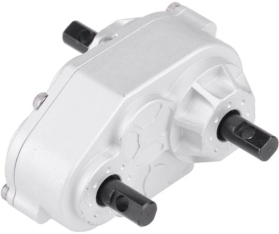 Accessorio RC per SCX10/Gelande II D90 - Fattore di trasferimento - Realizzato in metallo - Peso leggero - Duraturo - Dimensioni 50x40x27 mm