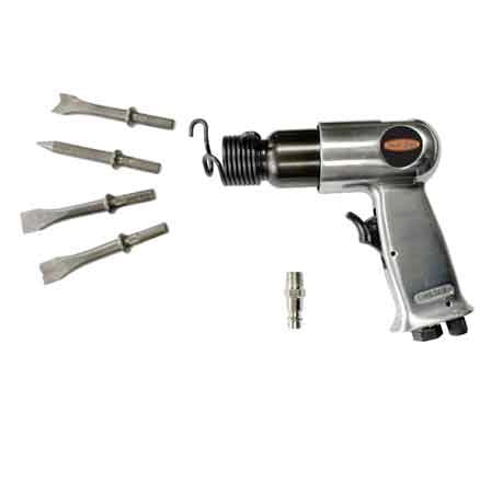 MARTELLO SCALPELLATORE PNEUMATICO IDEAL STAR 7 pezzi - IDEAL STAR