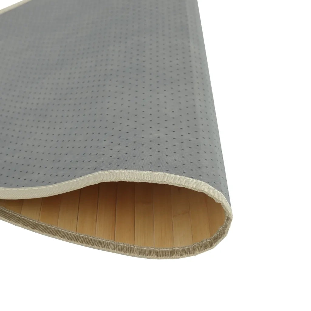 Tappeto del soggiorno | Tappeto Rotondo Naturale Chiaro 100 cm in Bamb¨´