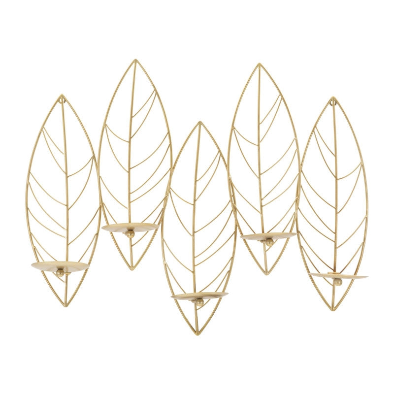 Porta Cand Leaf Da Muro cm 66x14x56