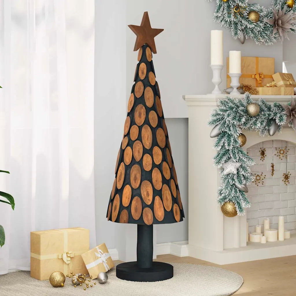 Albero di Natale Marrone 149 cm Legno massello di teak 42017946