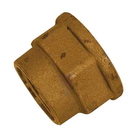 MANICOTTO RIDOTTO FEMMINA/FEMMINA OTTONE GIALLO 3/8x1/4 - MADE IN ITALY
