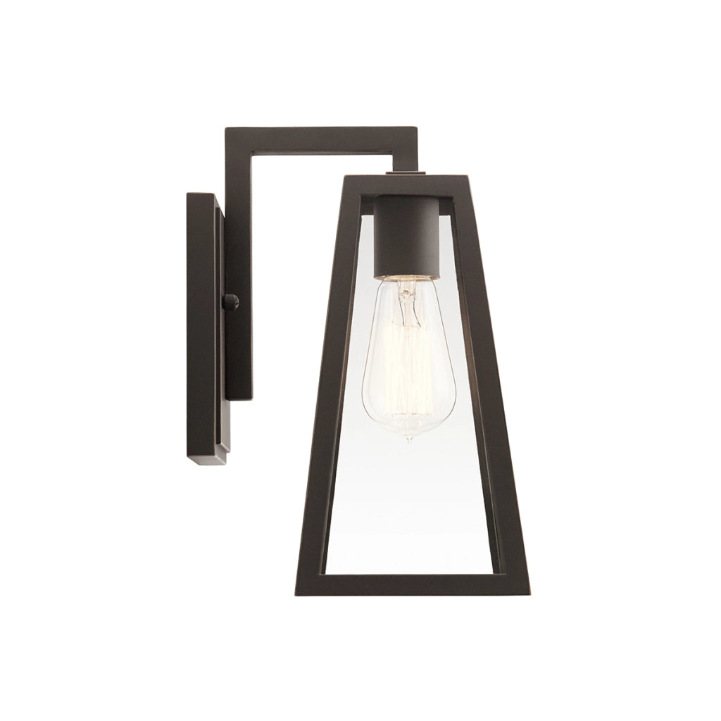 Applique esterna Kichler Delison marrone E27 60W IP44