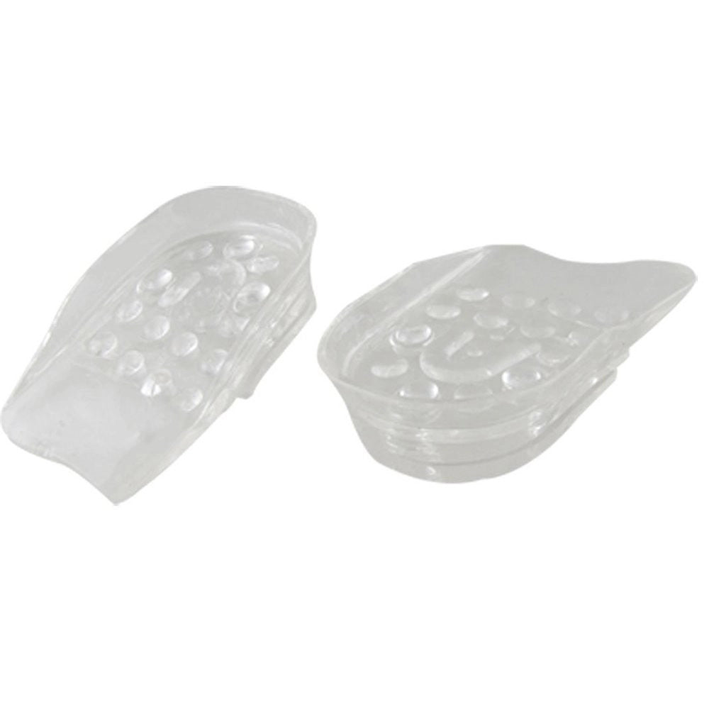 Trade Shop - Alzatacco Silicone Soletta Plantare 5 Cm Invisibile Alza Tacco Altezza Scarpe -