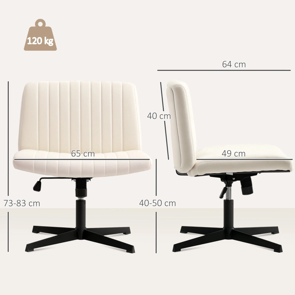Sedia da ufficio regolabile ¨C Xylo ¨C crema