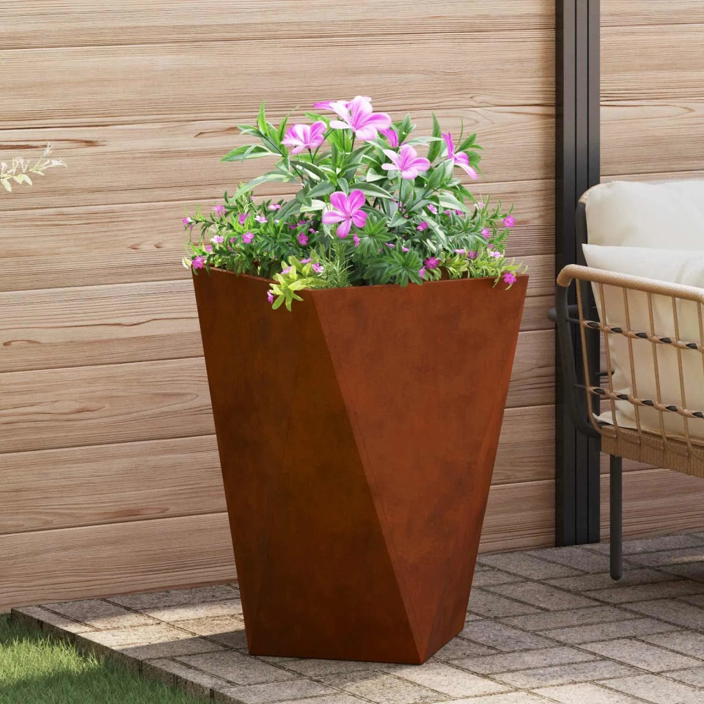 Fioriera 2 pcs Ruggine 50 x 50 x 75 cm