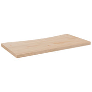 Piano Tavolo | Superficie Tavolo | Piano Scrivania 80x40x2,5 cm in Legno Massello di Pino