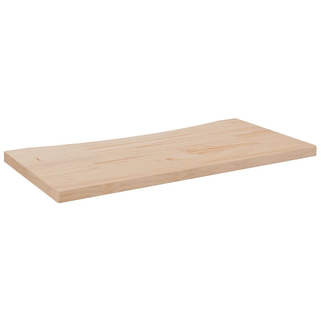 Piano Tavolo | Superficie Tavolo | Piano Scrivania 80x40x2,5 cm in Legno Massello di Pino