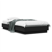 Giroletto con LED Nero 75x190 cm 839547