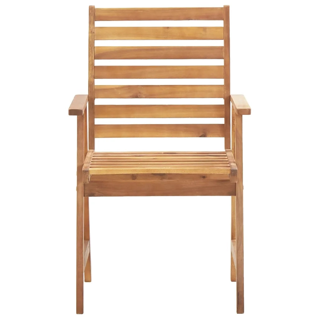 Set da Pranzo per Giardino 5 pz in Legno Massello di Acacia 3283569