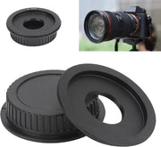 Adattatore C Mount a EF per Fotocamera Canon EOS - Adattatore per Lenti EF/EF-S per Fotocamera Canon - Modello per Fotocamera Canon EOS con C Mount e Lenti EF