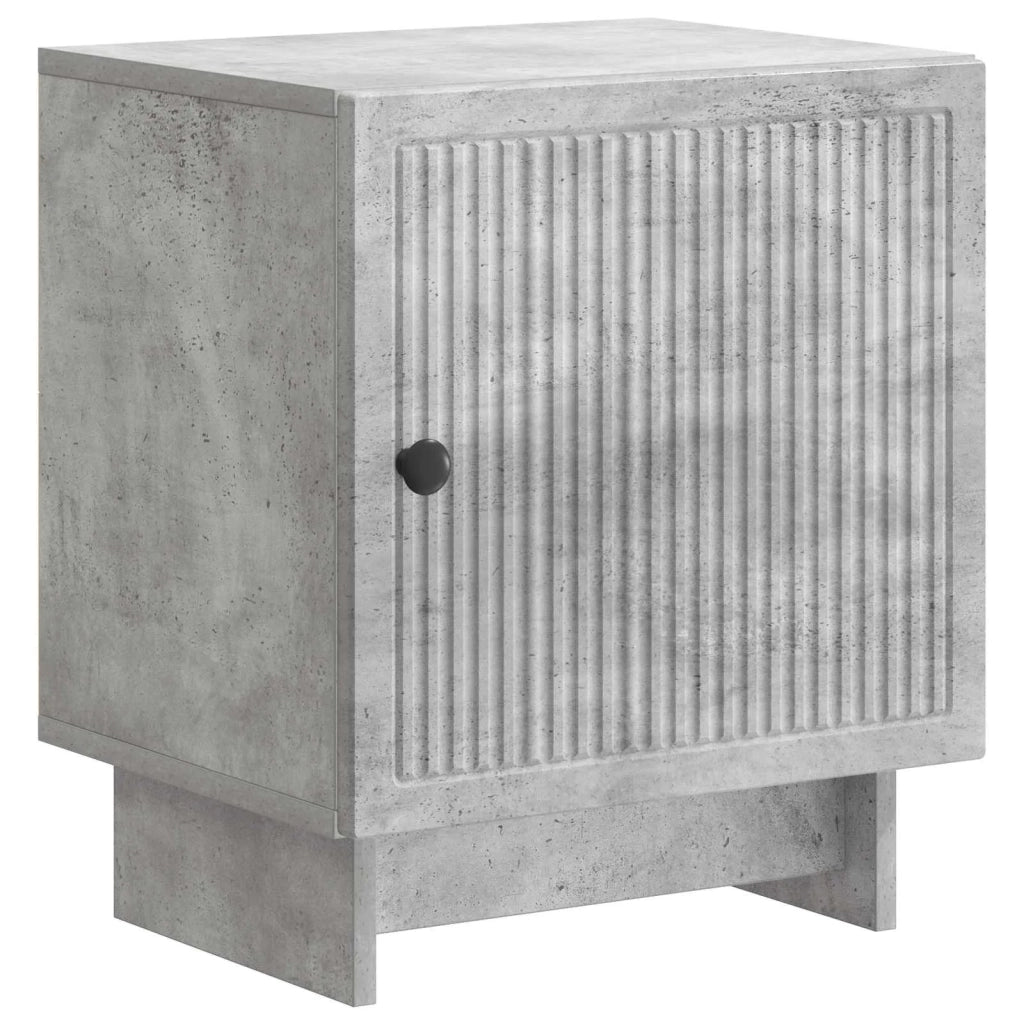 Armadio da Notte 2 pcs Grigio Cemento 43 x 34,5 x 50 cm 893882