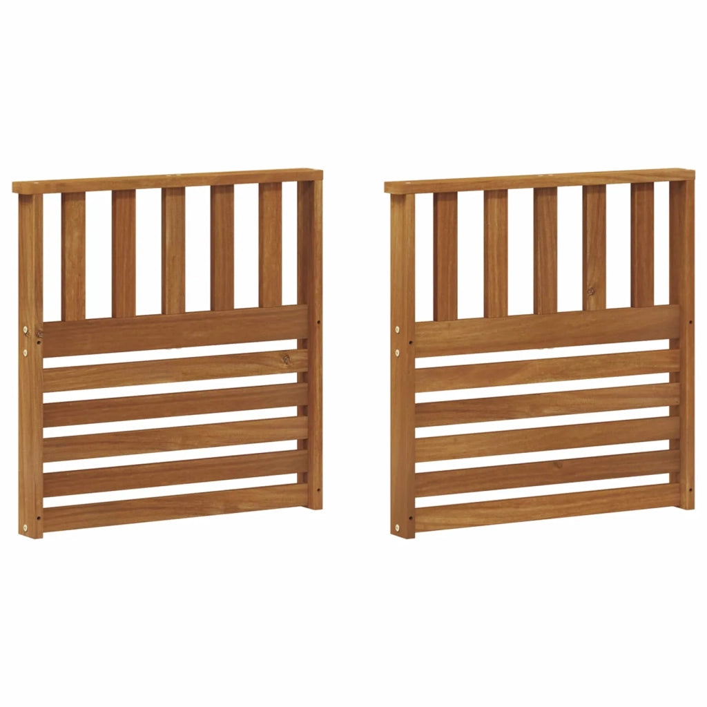 Braccioli 2 pcs Marrone 60 x 6 x 61 cm Legno multistrato 900519