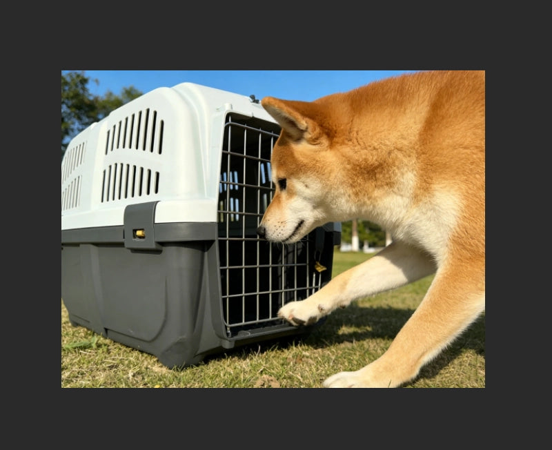 Casetta per Cani e Gatti ¨C zephmum ¨C Grigio 80x60x60 cm