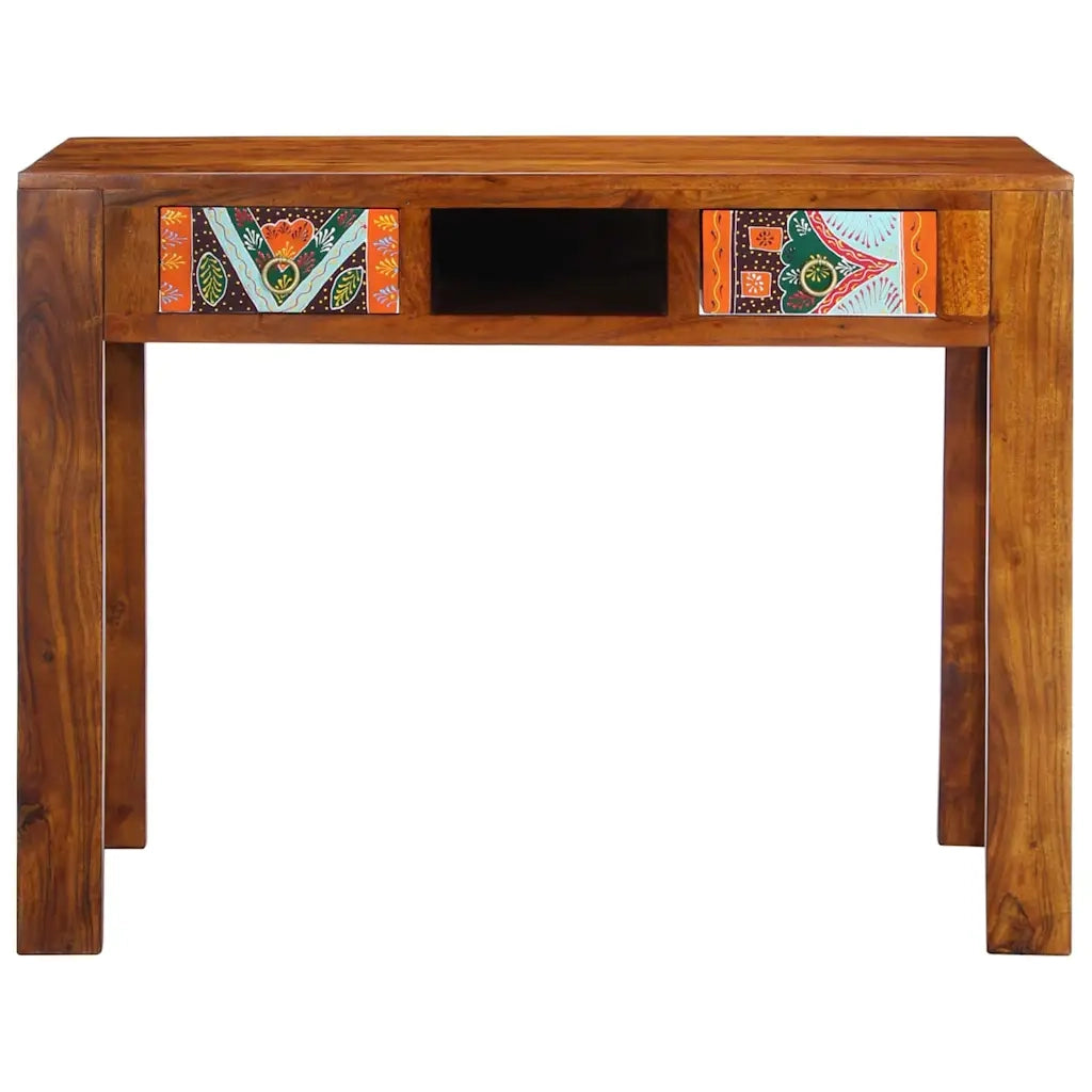 Scrivania | Tavolo da Ufficio con cassetto Marrone 100 x 50 x 75 cm