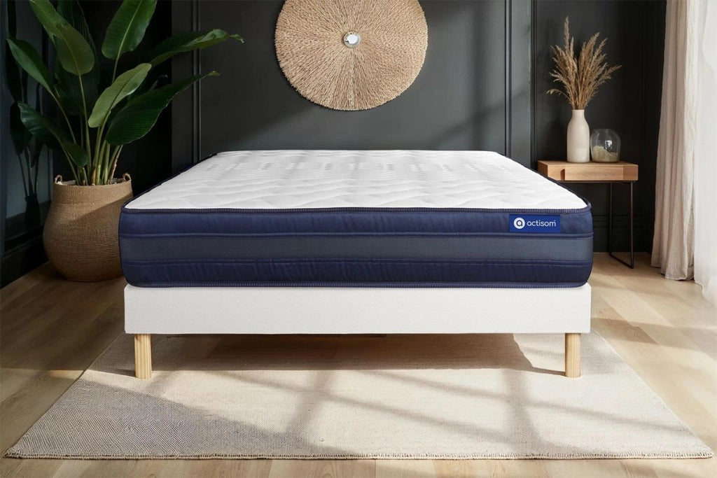 Kit rete e materasso Actiflex tech 135x200cm - Spessore : 24cm - Molle insacchettate e memory foam- molto rigido