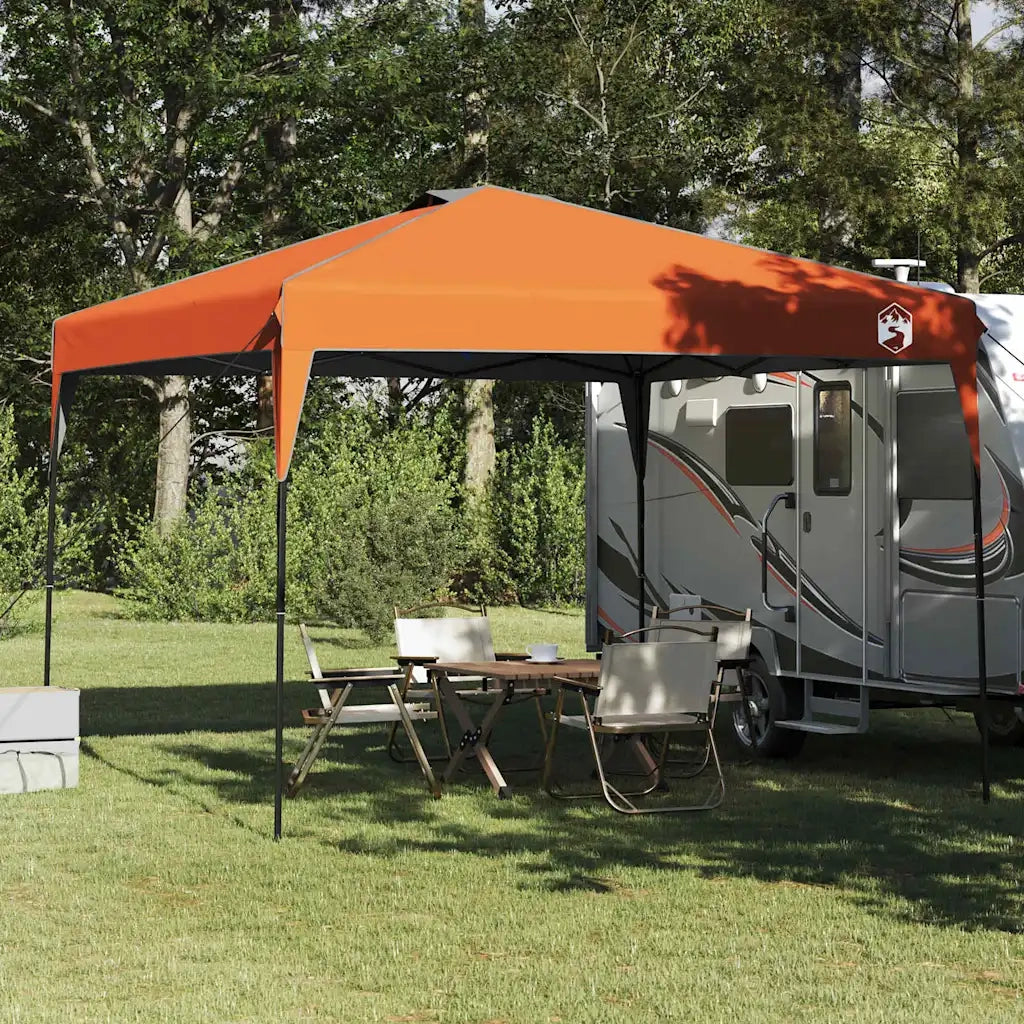 Tenda Gazebo Arancione 290 x 290 x 251 cm Tessuto 42007388