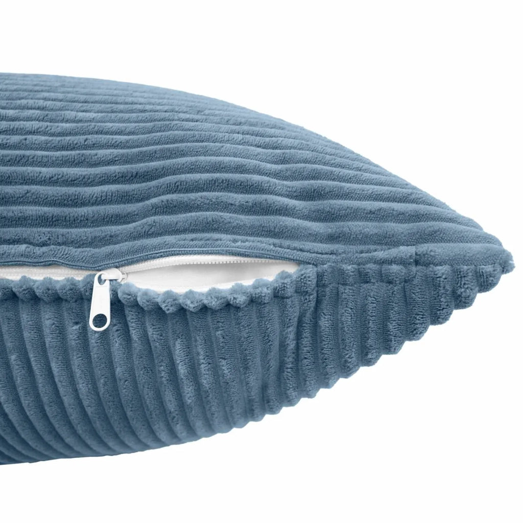 Federa 2 pcs ALMELO Blu 30 x 50 cm corduroy 913967