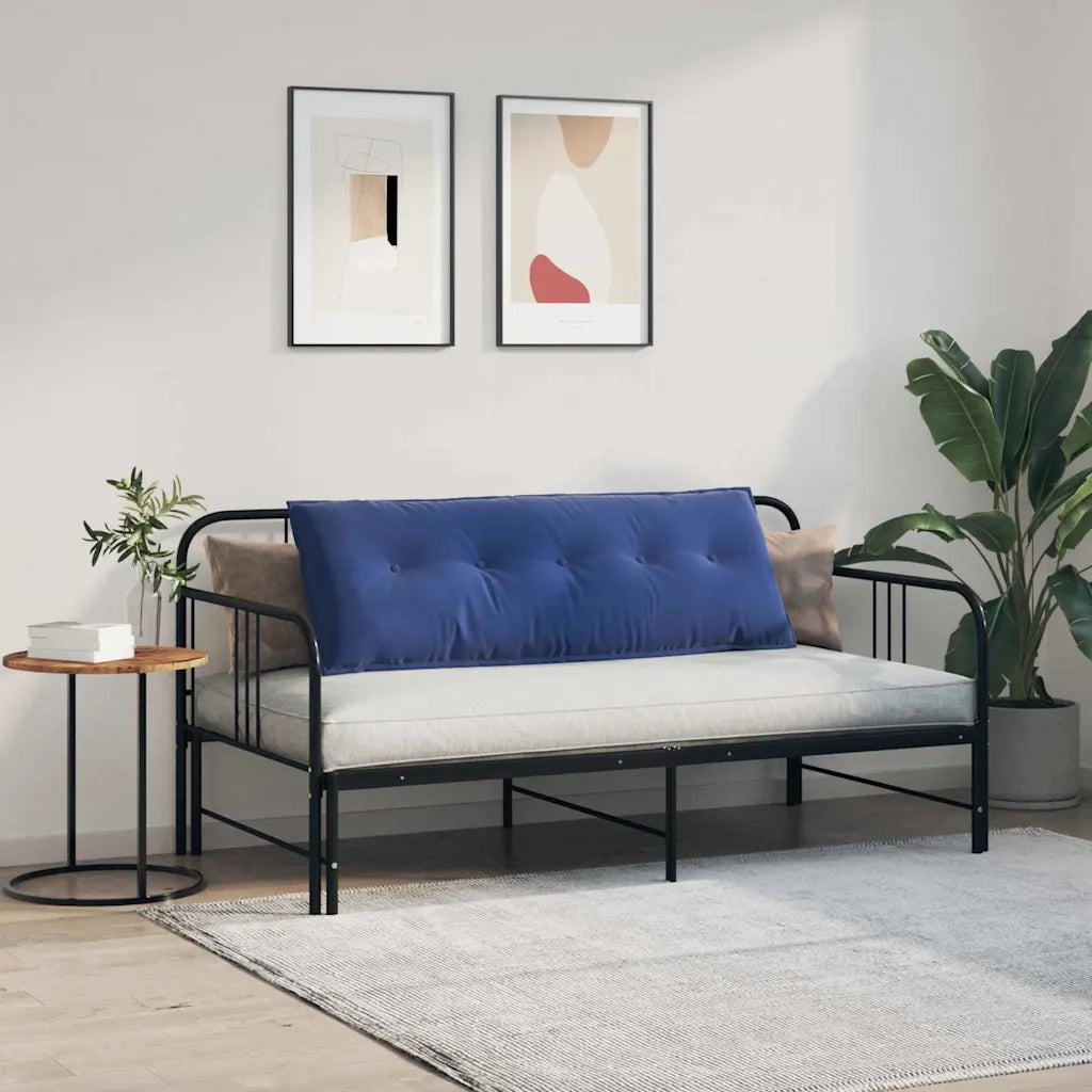 Cuscino per Schiena Blu Polizia 140 x 50 cm Tessuto in Cords 42014858