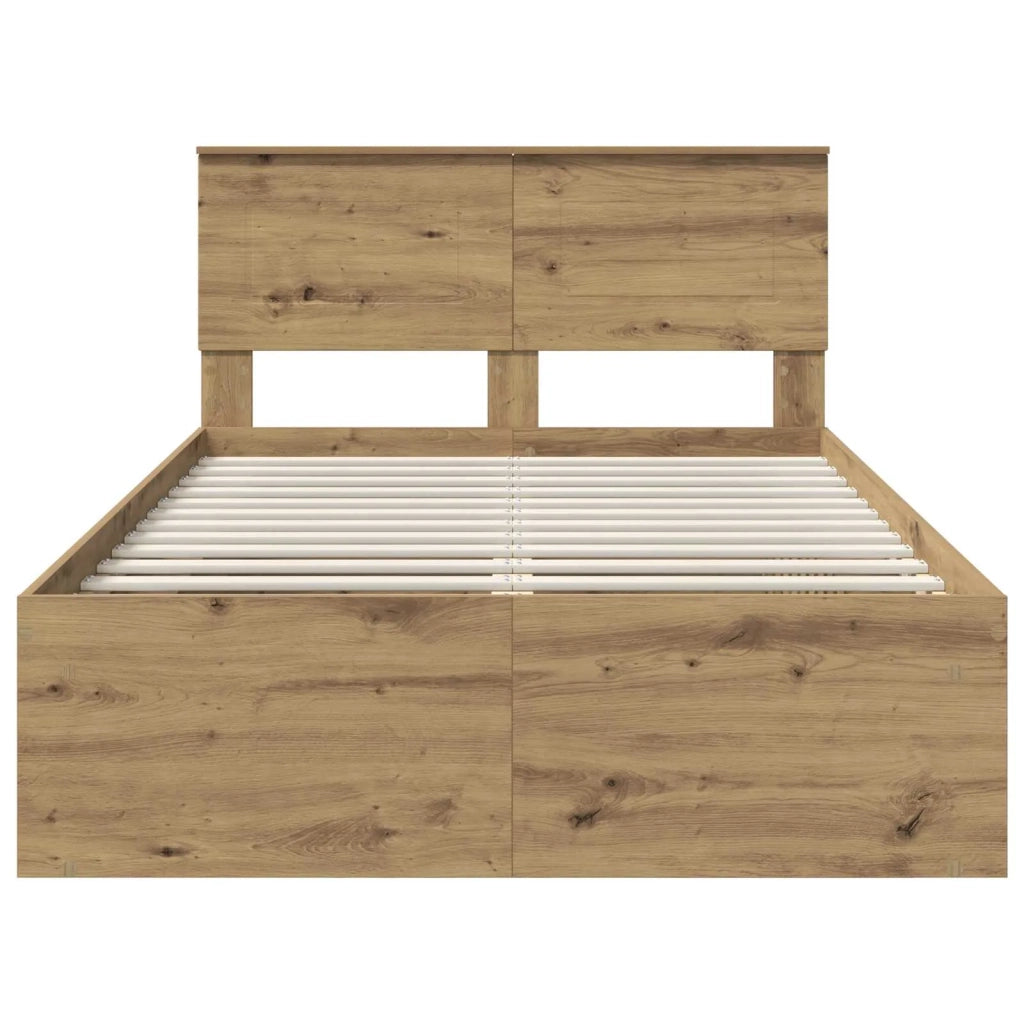 Struttura del letto-Giroletto Rovere Artigianale 120 x 200 cm 527426