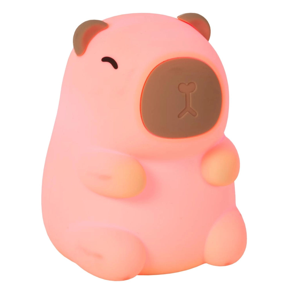 Lampada notturna Capybara PINCHA LED silicone beige Lucide