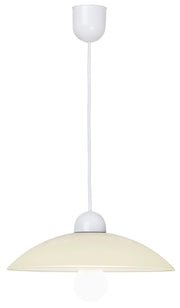 Lampada a sospensione Rabalux Cupola bianca E27 60W