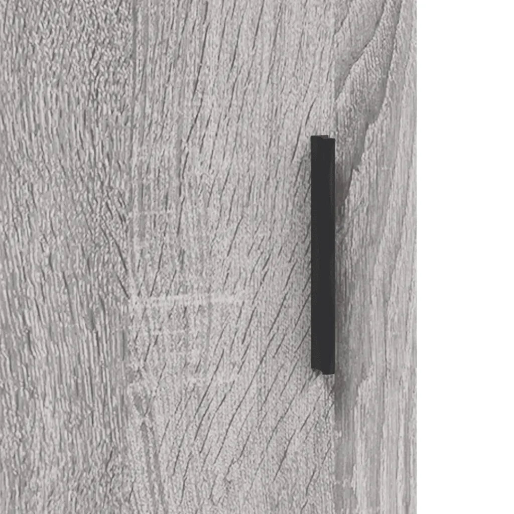 Credenza | Madia | Buffet da pranzo | Armadio da pranzo Grigio Sonoma 69,5x34x180 cm in Legno Multistrato