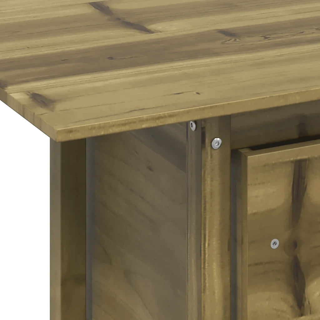Tavolo da Giardino 100x50x75 cm in Legno Impregnato di Pino 844912