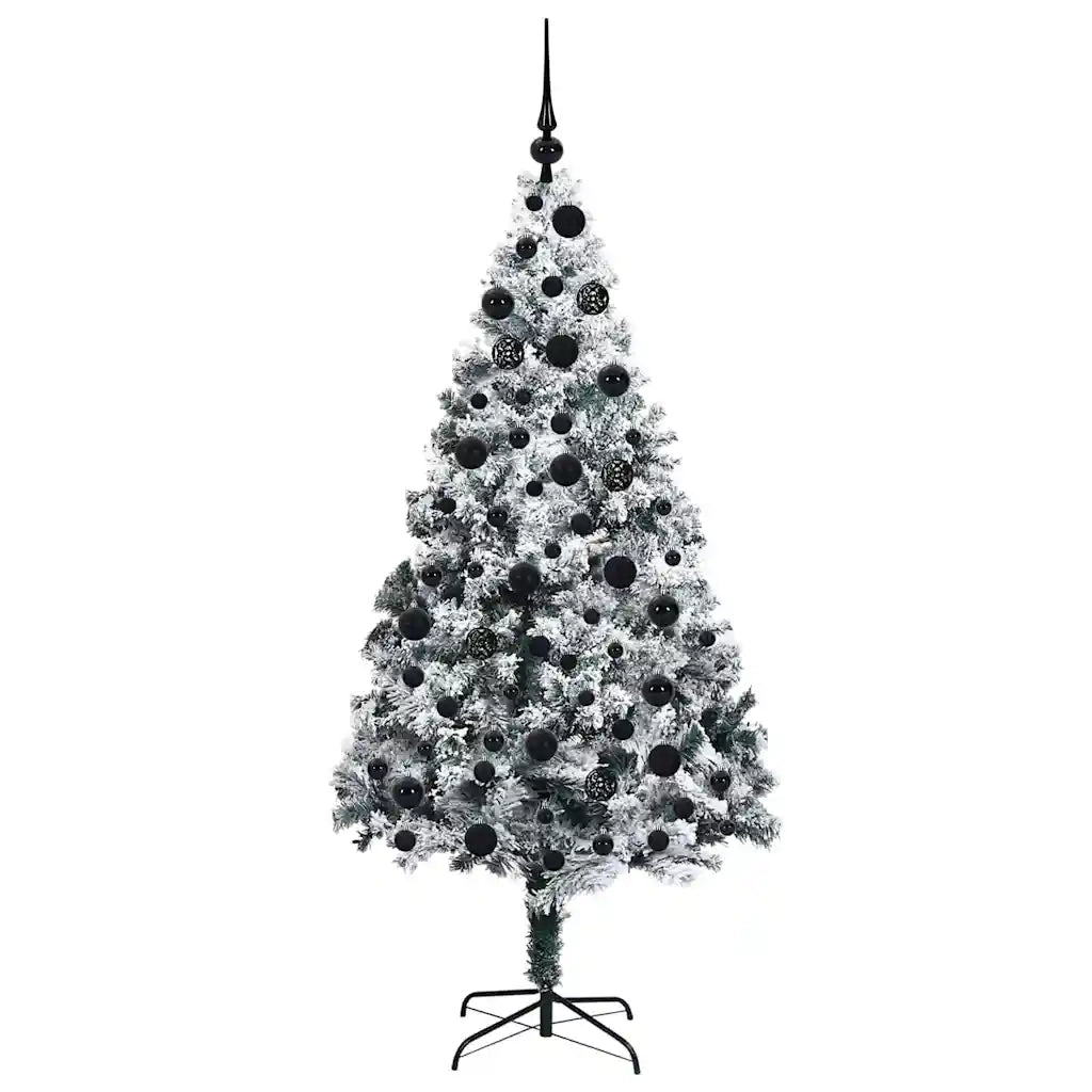 Albero di Natale artificiale con 300 LED Bianco 180 cm 3396963