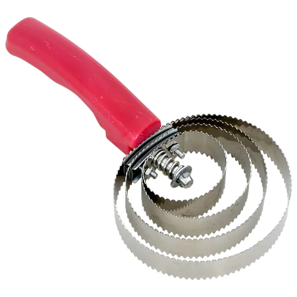 vidaXL Striglia per Cavalli 4 Anelli Reversibile in Acciaio Inox