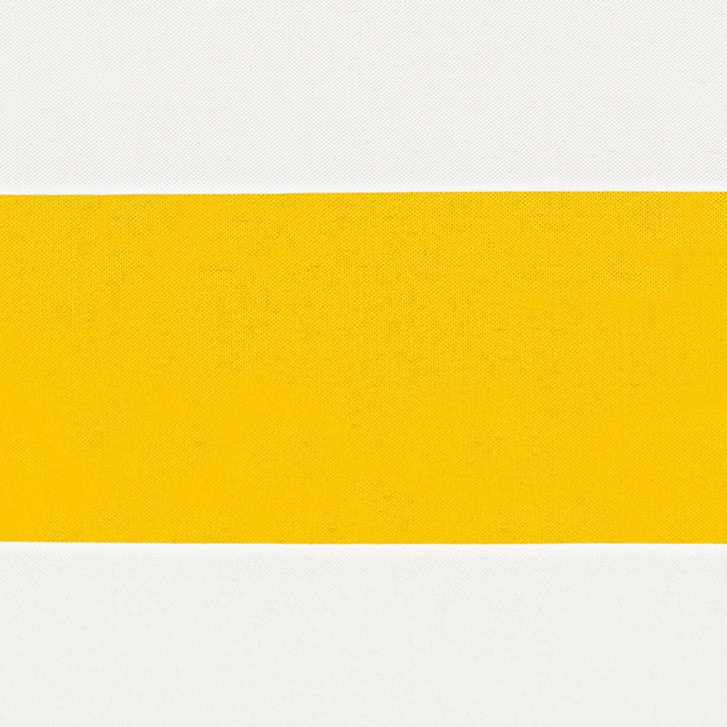 Schermo da balcone-Pannello per balcone Giallo e Bianco 100 x 400 cm Tessuto Oxford