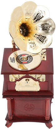 Cassetta Musicale Retro - Decorazione Tavola - Cassetta Musicale Decorativa - Brown - Cassetta Musicale Meccanica - Decorazione Tavola Accogliente - Adatta per.