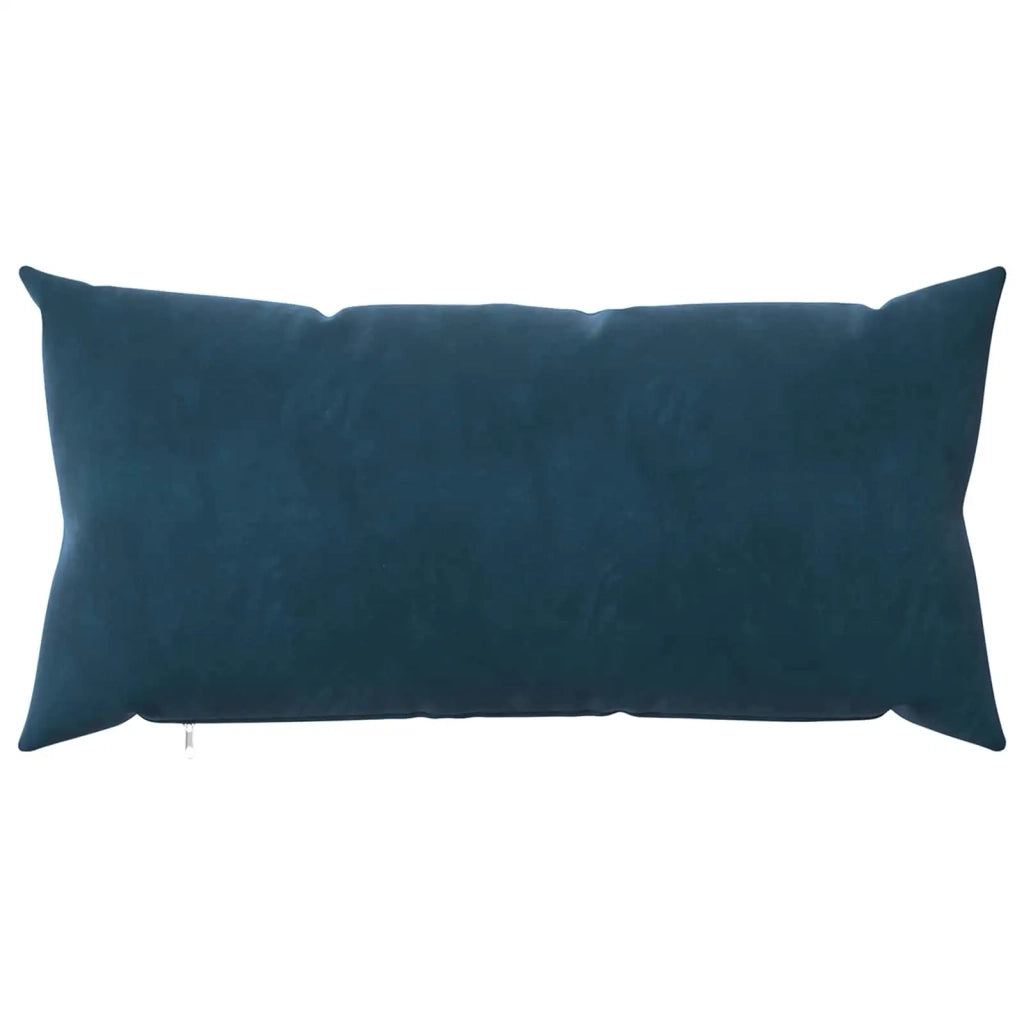 Federa 12 pcs HEERLEN Blu 40 x 80 cm Velluto 909813