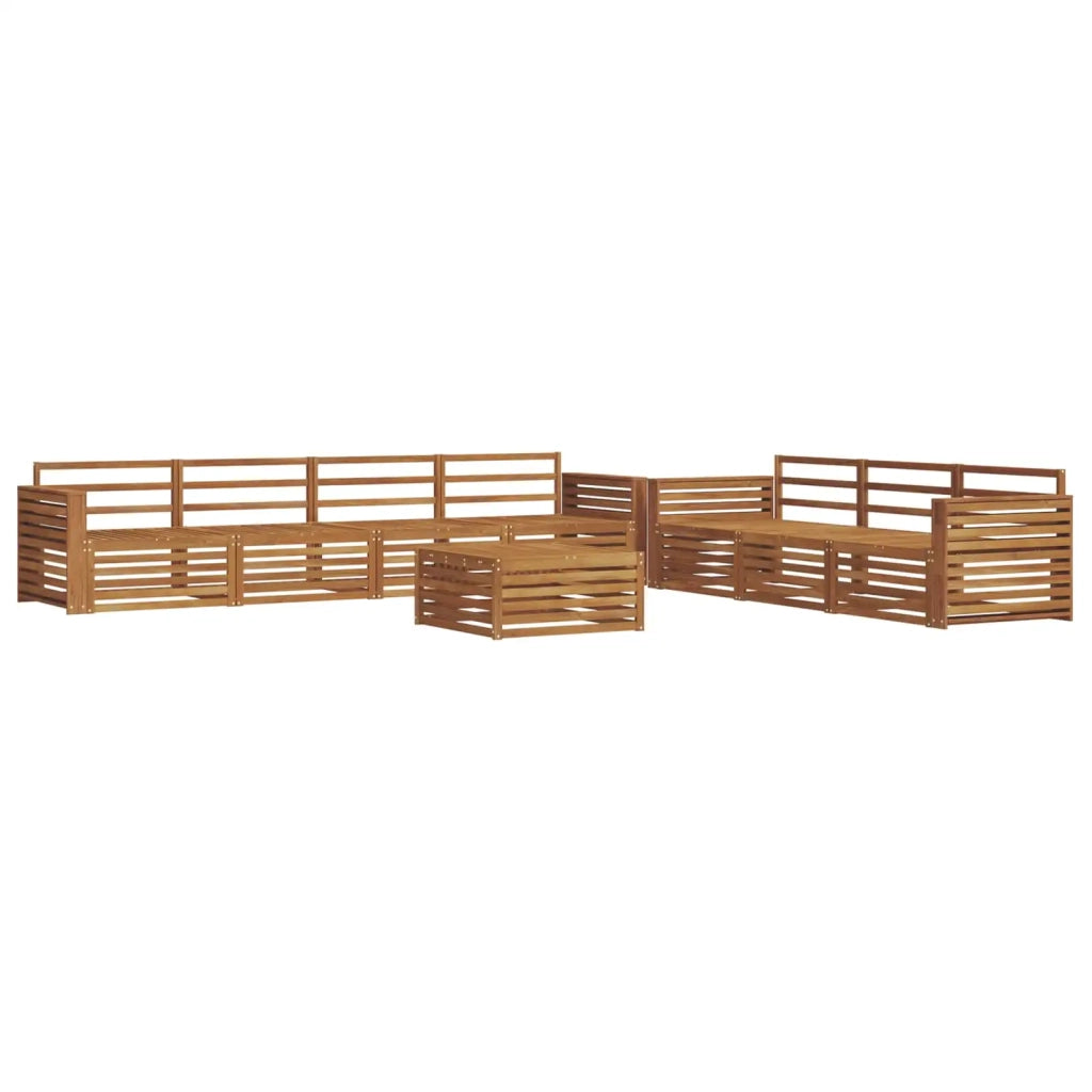 Set di divani da esterno 8 pcs Naturale 3373144